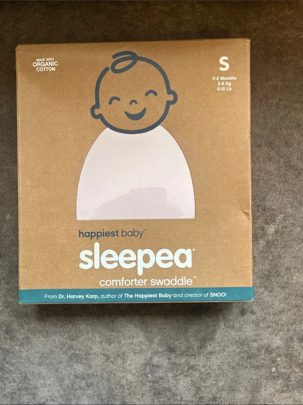 Happiest Baby Sleepea Comforter Swaddle - Rose Pink